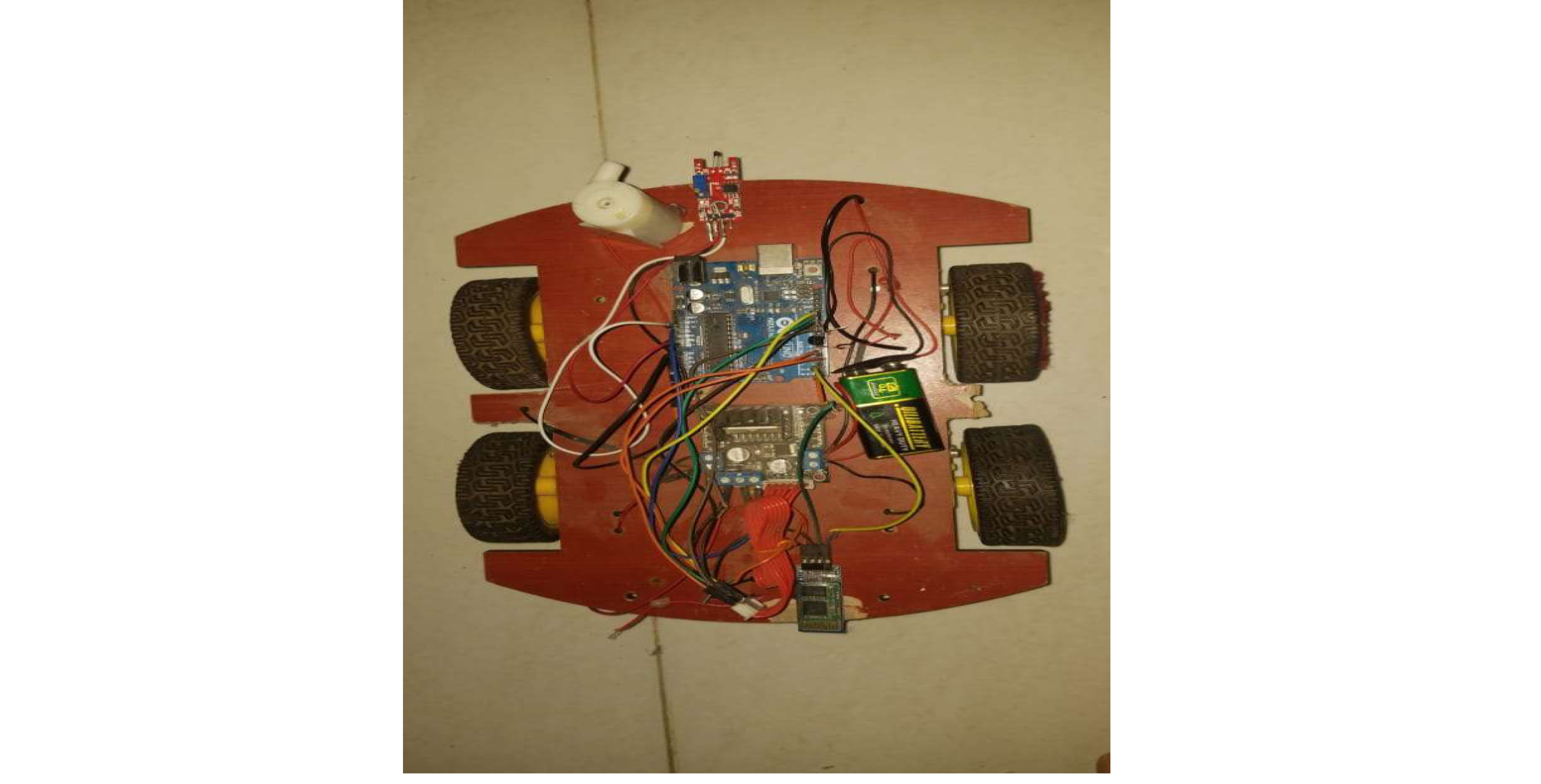 Developing a prototype of fire detection and automatic extinguisher mobile robot based on convolutional neural network