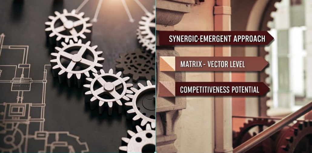 Determining the impact of the synergic-emergent approach to identification of the matrix-vector level on the development of the competitiveness potential of industrial enterprises