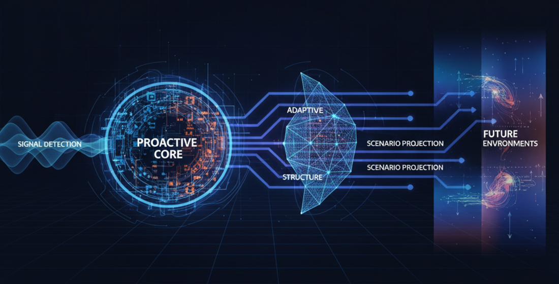 Development of a proactive approach to determining the transformation of organizational structures of enterprises