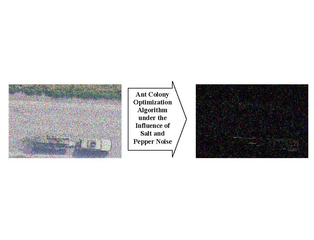 Development of an optoelectronic image segmentation method from unmanned aerial vehicles based on the ant colony optimization algorithm under the influence of salt-and-pepper noise