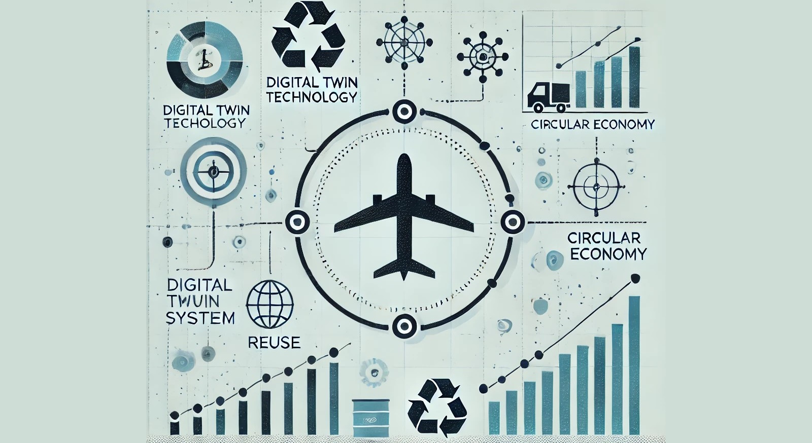 Circular-oriented economic assessment of innovations using digital twin technology for an aircraft hydraulic system