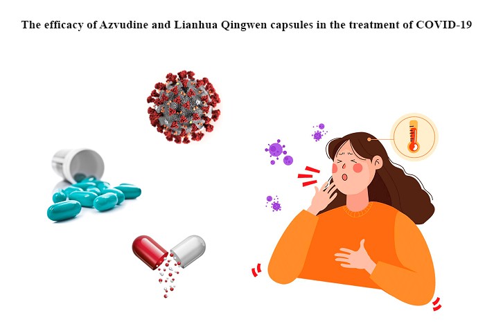 A comparative retrospective study on the efficacy of Azvudine and Lianhua Qingwen capsules combination in the treatment of COVID-19 patients in China