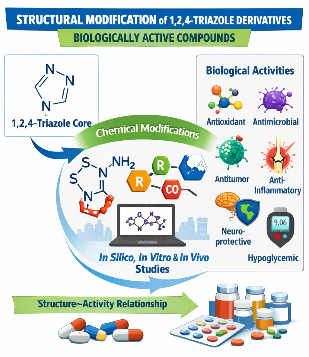 Structural modification of the 1,2,4-triazole core as a strategy for the design of biologically active compounds (Literature Review)