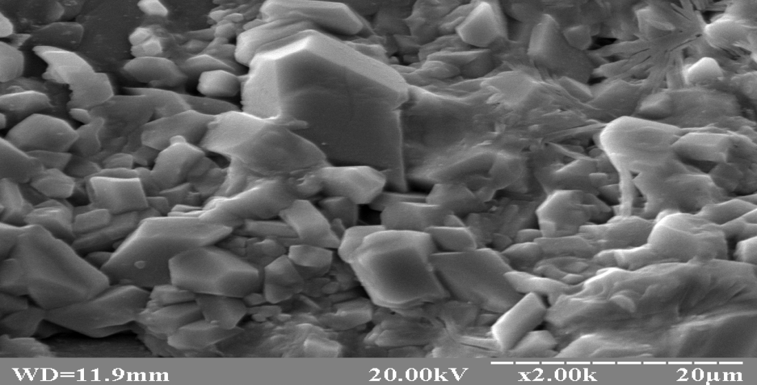 Визначення змін мінерального складу бетону, обумовлених хімічною корозією в сульфатному середовищі