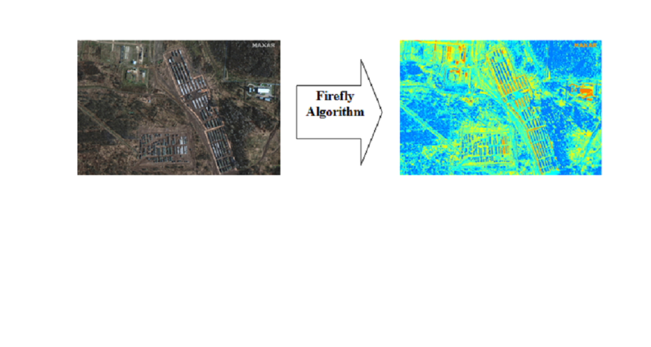 Improving a method for segmenting optical-electronic images acquired from space observation systems based on the firefly algorithm