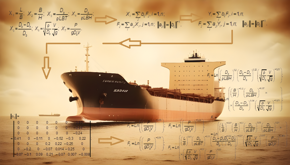 Determining basic characteristics of bulk carriers at the early stages of design