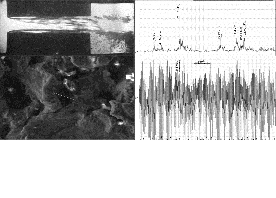 Determining the mechanism for generating cavitation pressure fluctuations in throttle devices at high-head throttling of liquid