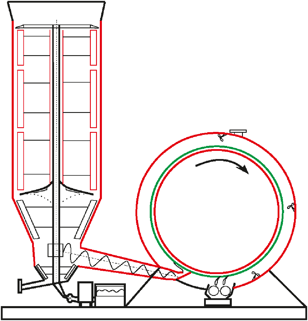 Improving a technique for producing a polycomponent semi-finished product with high degree of readiness for 3-D printing of functional food