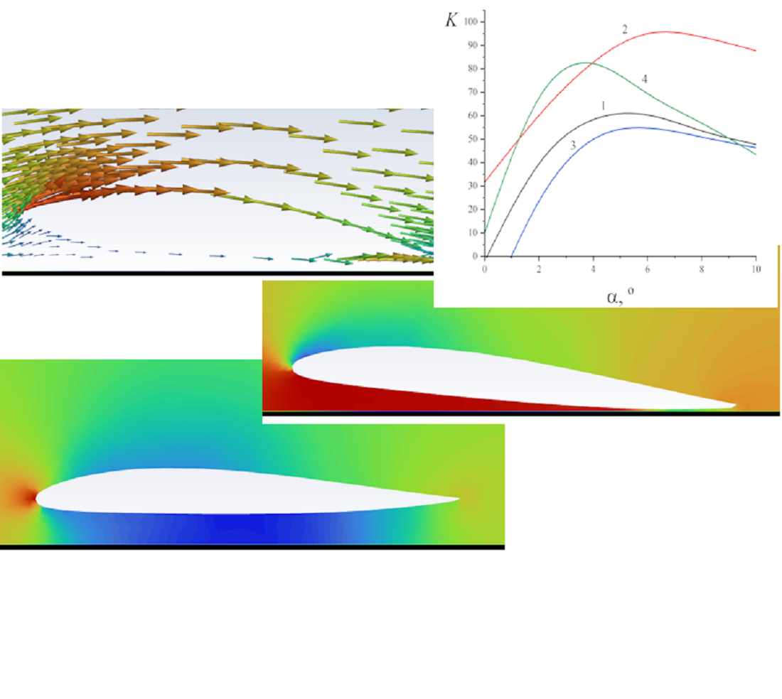 Rationale for choosing the airfoil of a UAV wing using a dynamic ground effect principle