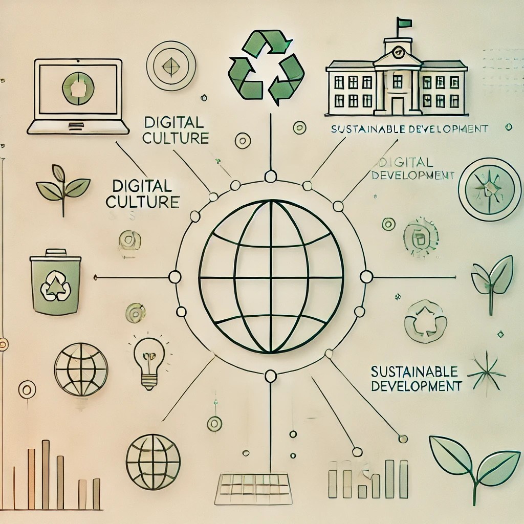 Assessment of digital culture in sustainable university development systems