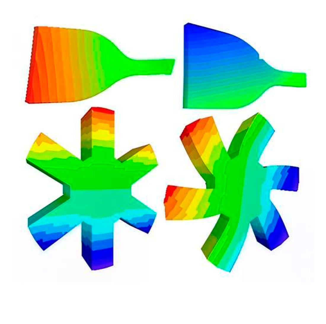 Development of a procedure for calculating problems in the mechanics of elastomers based on the open modeling language