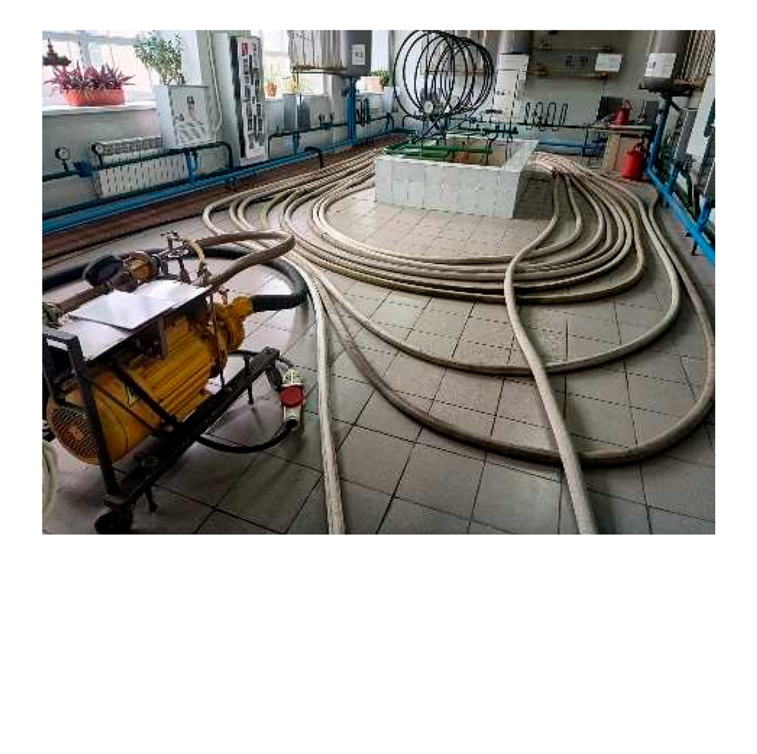 Establishing the effect of low-percentage doses of foaming agents on increasing fluid consumption at its transportation by fire hoses