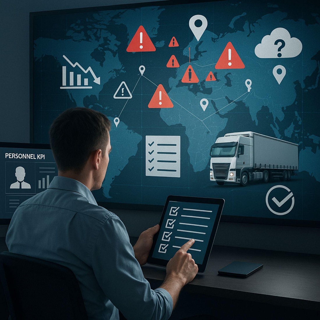 Devising a method for strategic-oriented evaluation of the activities of logistics personnel taking into account the effect of risk and uncertainty factors