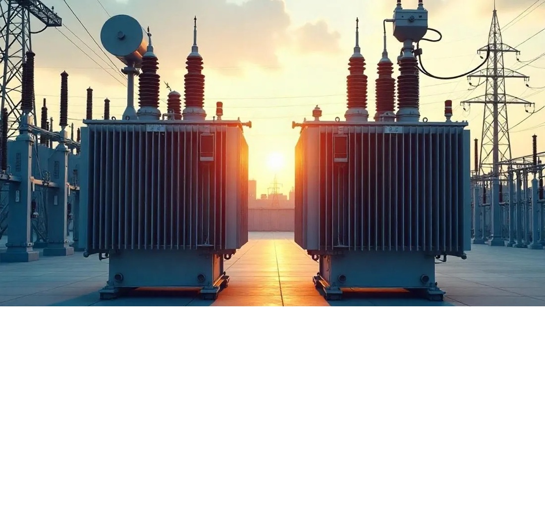 Determining transient patterns in parallel-connected transformers of different capacities